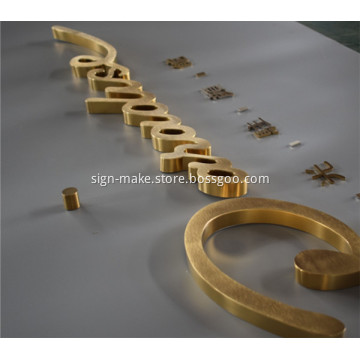 Custom Metal Cutout Signs Letter Signs